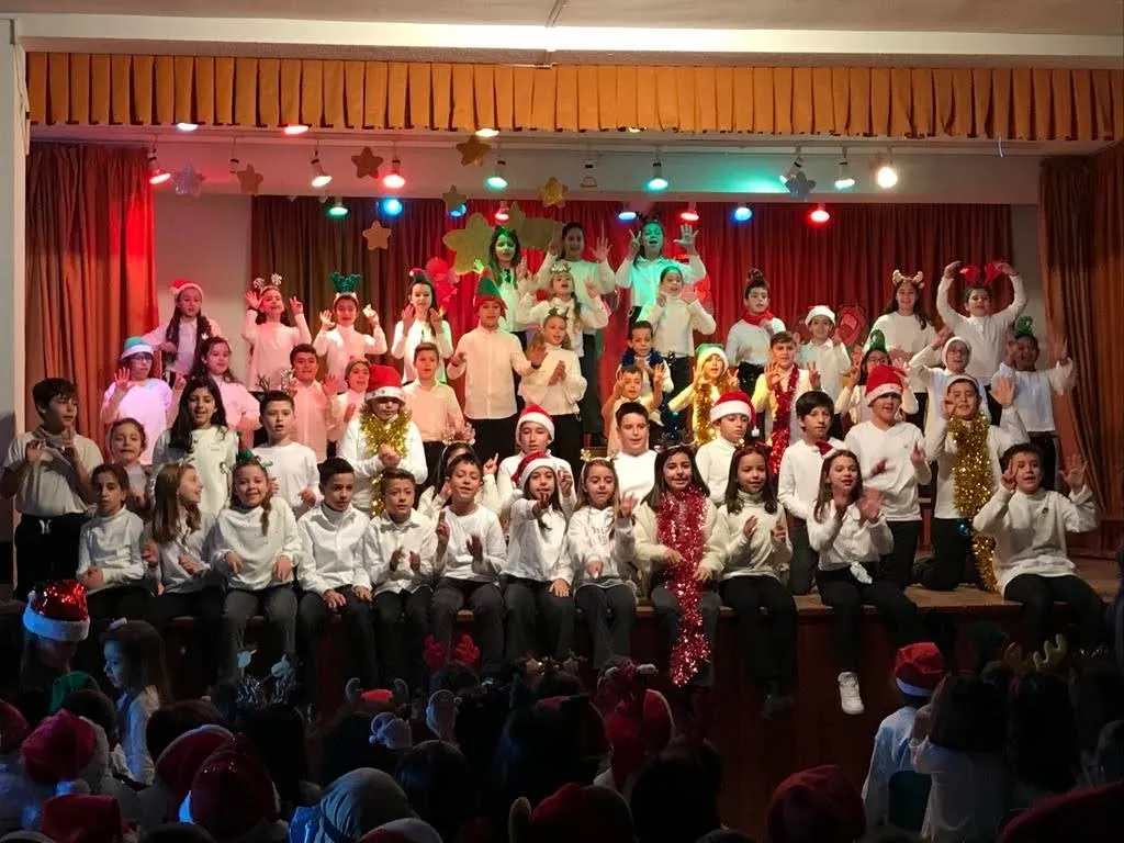 Celebraciones navideñas en el Colegio San Juan Bosco.