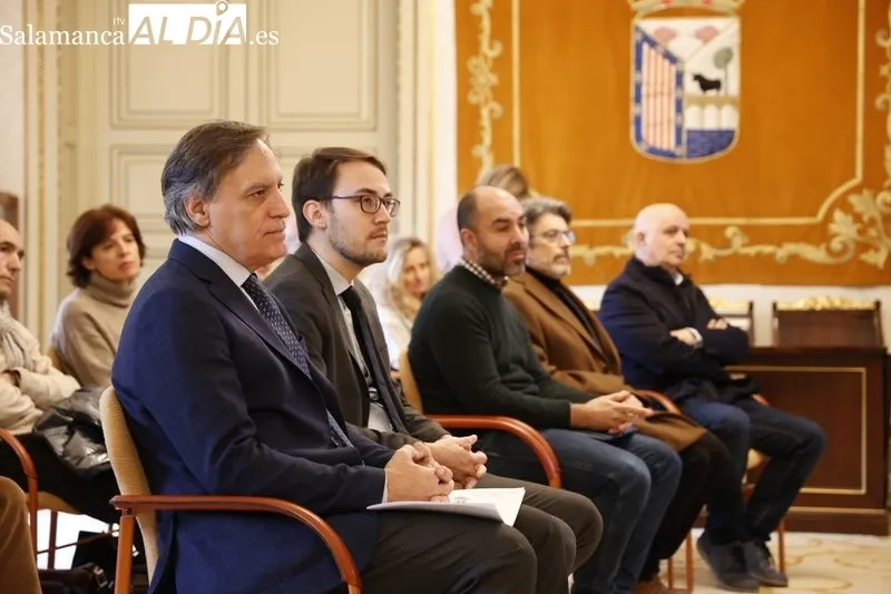 Entrega de los Premios Ciudad de Salamanca de Novela y Poesía de la edición 2023 en el Ayuntamiento. Foto de David Sañudo
