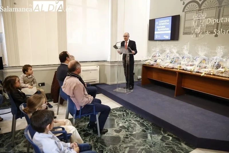 Entrega de los premios escolares del IX Concurso de Postales Navideñas