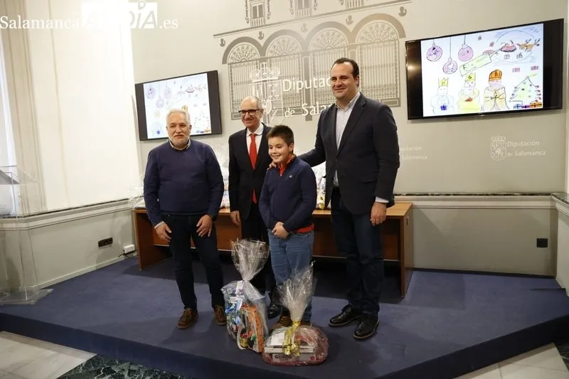 Entrega de los premios escolares del IX Concurso de Postales Navideñas
