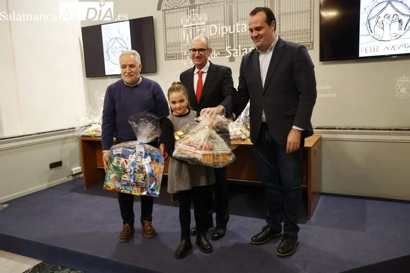 Entrega de los premios escolares del IX Concurso de Postales Navideñas