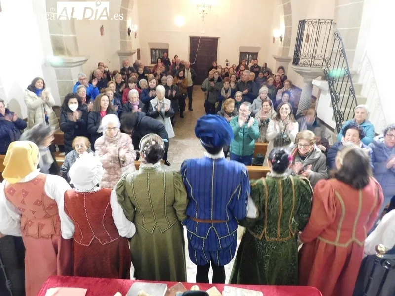 Representación de la obra 'Buscando a Nebrija', en Villavieja de Yeltes 