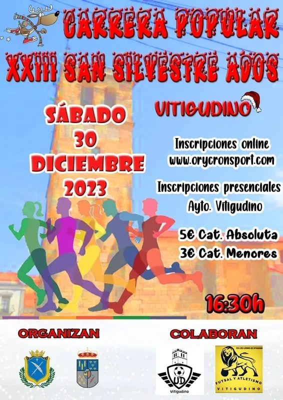 Foto 2 - Abierta la inscripci&oacute;n para participar en la XXIII San Silvestre ADOS de Vitigudino