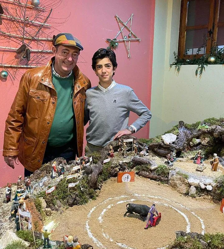 Marco Pérez junto a Tomás Gómez.