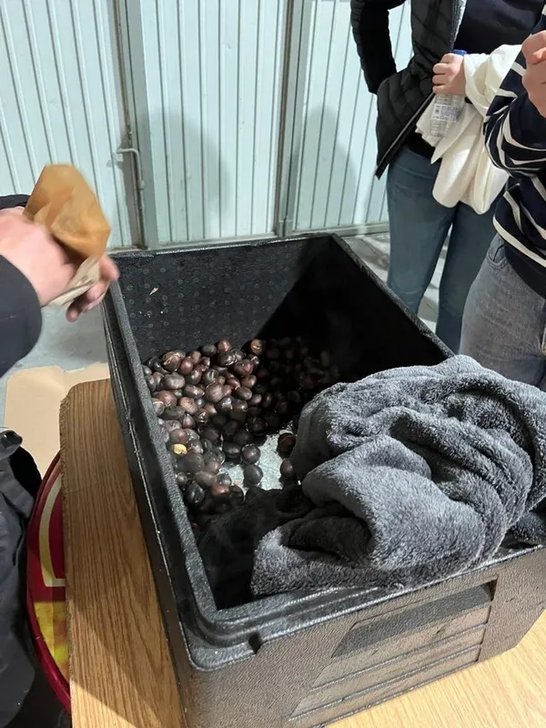 Foto 4 - Los vecinos de Gejo de los Reyes celebran la Navidad con una casta&ntilde;ada y cena para todos