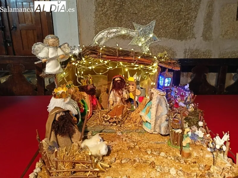 Concurso de belenes en San Felices de los Gallegos organizado por la Asociación Cultural Alhondiga  