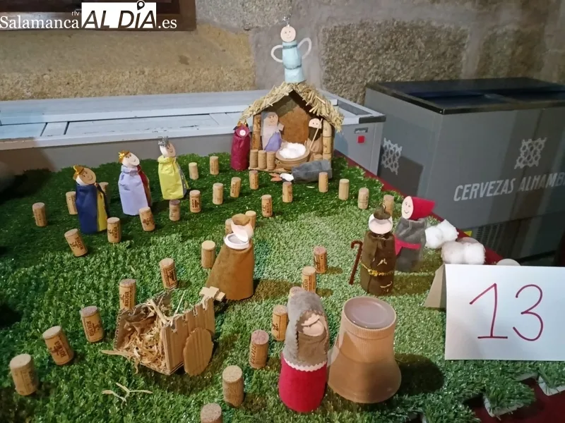 Concurso de belenes en San Felices de los Gallegos organizado por la Asociación Cultural Alhondiga  