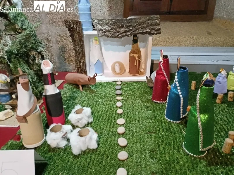 Concurso de belenes en San Felices de los Gallegos organizado por la Asociación Cultural Alhondiga  