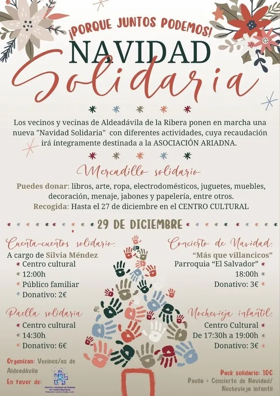Foto 2 - Aldead&aacute;vila Solidaria a favor de la asociaci&oacute;n Ariadna