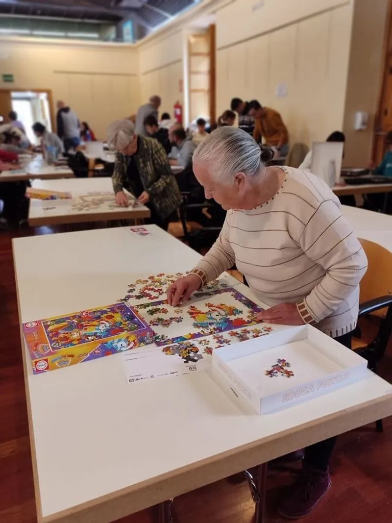 Foto 3 - Nuevo &eacute;xito del Concurso de Puzzles Ciudad de Salamanca 