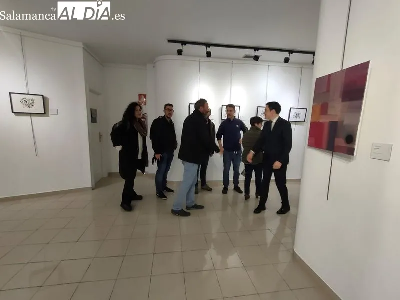 El Espacio Joven acoge ‘Las líneas que nos dan forma’, del salmantino David Vicente Sánchez 