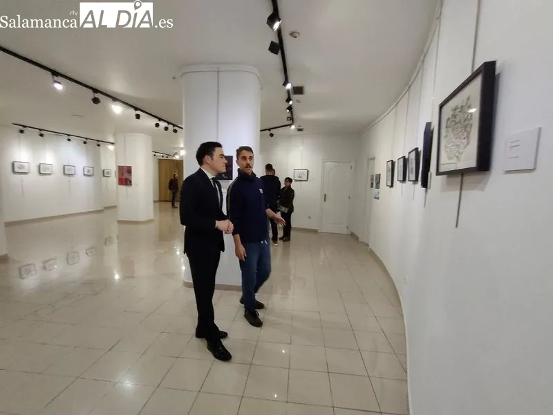 El Espacio Joven acoge ‘Las líneas que nos dan forma’, del salmantino David Vicente Sánchez 