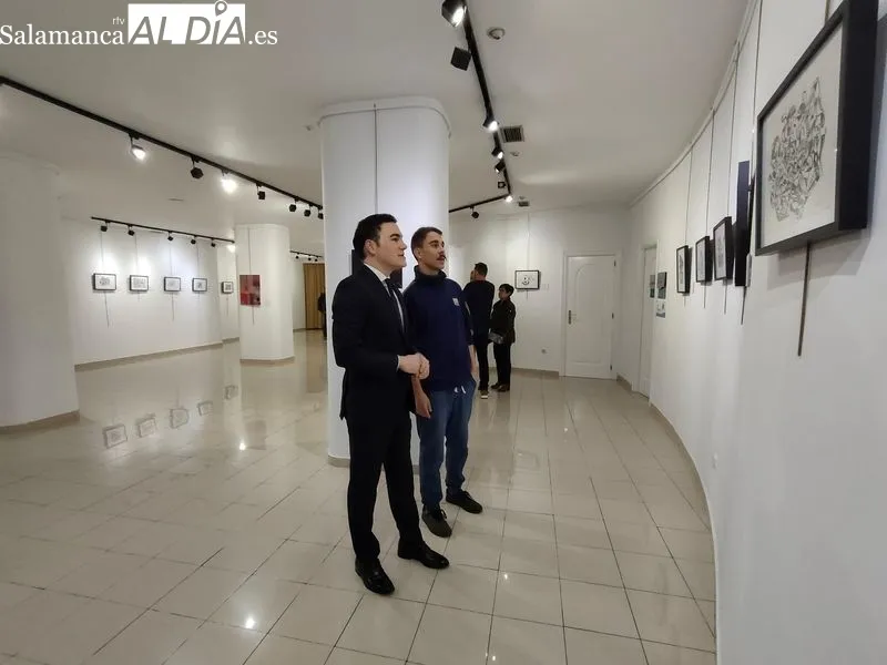 El Espacio Joven acoge ‘Las líneas que nos dan forma’, del salmantino David Vicente Sánchez 