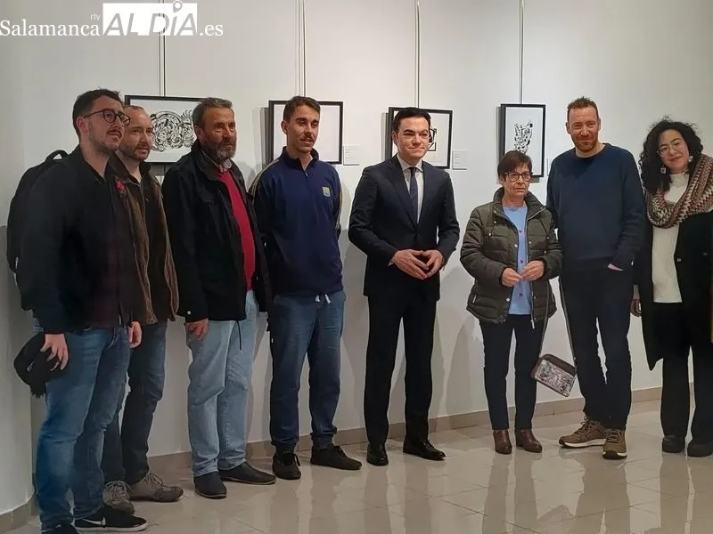 El Espacio Joven acoge ‘Las líneas que nos dan forma’, del salmantino David Vicente Sánchez 