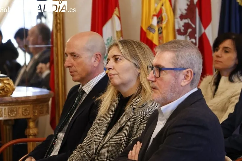 Presentación de la Cabalgata de Reyes en el Ayuntamiento de Salamanca. Foto de David Sañudo