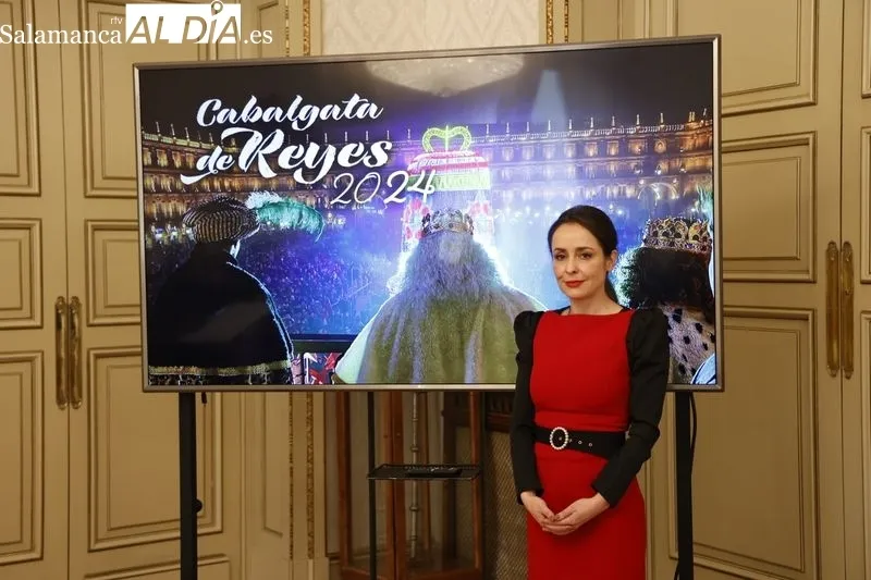 Presentación de la Cabalgata de Reyes en el Ayuntamiento de Salamanca. Foto de David Sañudo