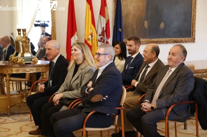Presentación de la Cabalgata de Reyes en el Ayuntamiento de Salamanca. Foto de David Sañudo