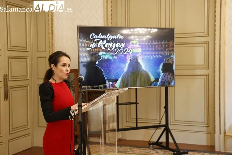 Presentación de la Cabalgata de Reyes en el Ayuntamiento de Salamanca. Foto de David Sañudo