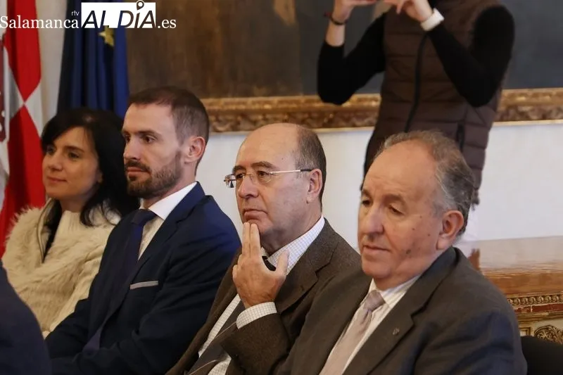 Presentación de la Cabalgata de Reyes en el Ayuntamiento de Salamanca. Foto de David Sañudo