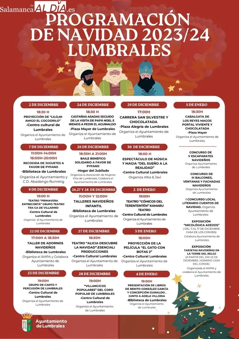 Foto 2 - Ni&ntilde;os y adultos disfrutar&aacute;n de un amplio abanico de actividades navide&ntilde;as en Lumbrales