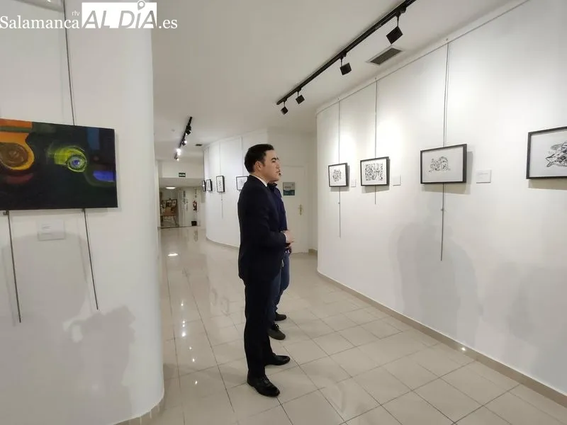 El Espacio Joven acoge ‘Las líneas que nos dan forma’, del salmantino David Vicente Sánchez 
