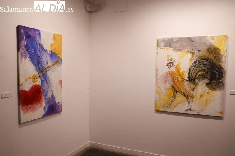Exposición 'Animalario' de Salud Parada Morollón en la Sala de la Salina. Foto de David Sañudo