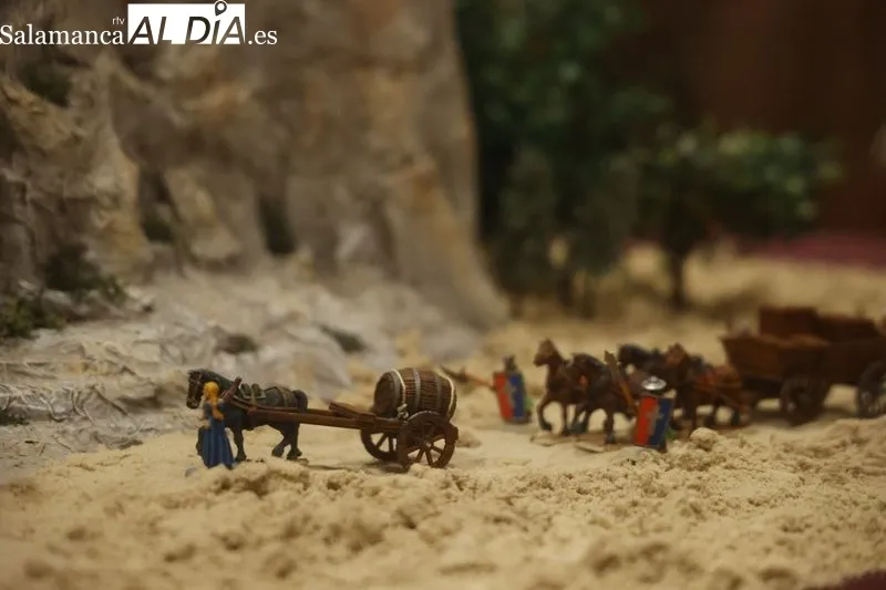 Exposición “Construyendo en miniatura”, organizada por la Asociación Exin Castillos y West, en el Museo de Pintura Medieval de Santa Clara. Foto de David Sañudo