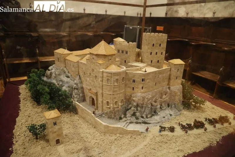 Exposición “Construyendo en miniatura”, organizada por la Asociación Exin Castillos y West, en el Museo de Pintura Medieval de Santa Clara. Foto de David Sañudo