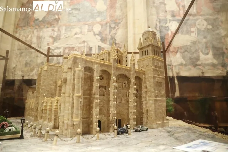 Exposición “Construyendo en miniatura”, organizada por la Asociación Exin Castillos y West, en el Museo de Pintura Medieval de Santa Clara. Foto de David Sañudo