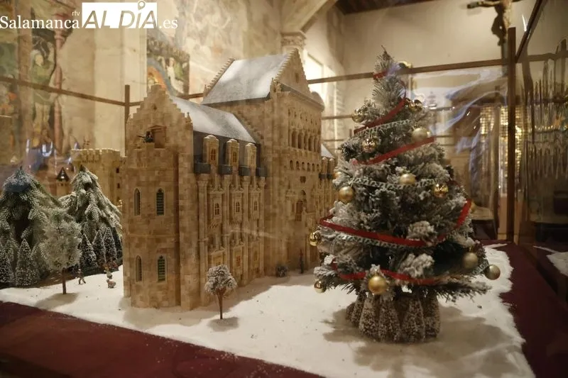Exposición “Construyendo en miniatura”, organizada por la Asociación Exin Castillos y West, en el Museo de Pintura Medieval de Santa Clara. Foto de David Sañudo