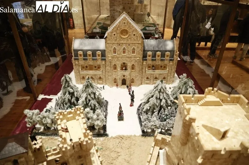 Exposición “Construyendo en miniatura”, organizada por la Asociación Exin Castillos y West, en el Museo de Pintura Medieval de Santa Clara. Foto de David Sañudo