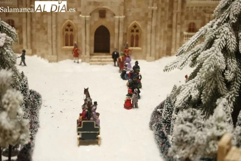 Exposición “Construyendo en miniatura”, organizada por la Asociación Exin Castillos y West, en el Museo de Pintura Medieval de Santa Clara. Foto de David Sañudo