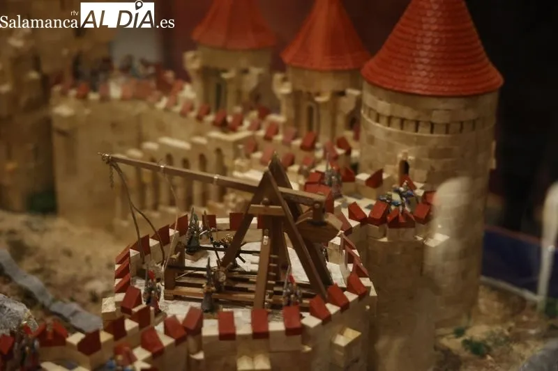 Exposición “Construyendo en miniatura”, organizada por la Asociación Exin Castillos y West, en el Museo de Pintura Medieval de Santa Clara. Foto de David Sañudo