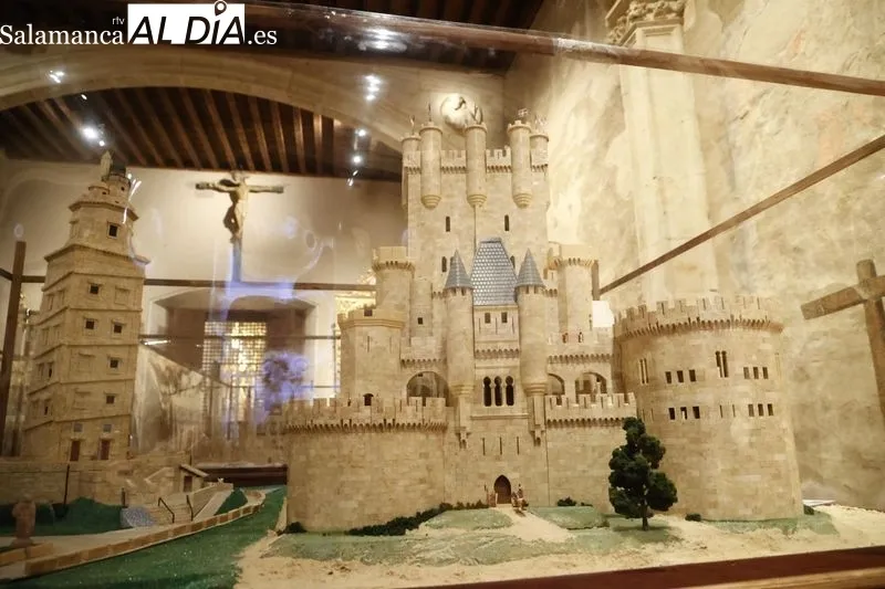 Exposición “Construyendo en miniatura”, organizada por la Asociación Exin Castillos y West, en el Museo de Pintura Medieval de Santa Clara. Foto de David Sañudo
