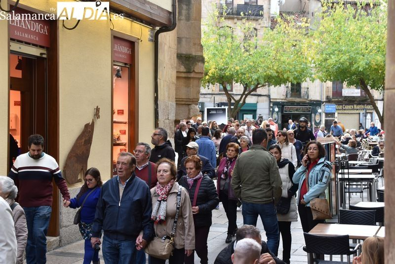 Salamanca gana habitantes en el último año y supera los 327.100 