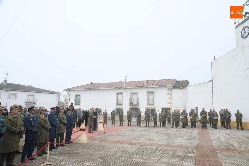 Foto 2 - Sentido homenaje en Puebla de Azaba a Miguel M&eacute;ndez, uno de los &lsquo;&Uacute;ltimos de Filipinas&rsquo;