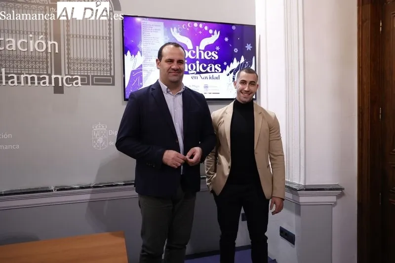 Presentación en la Diputación de esta programación de espectáculos de magia. Foto de David Sañudo