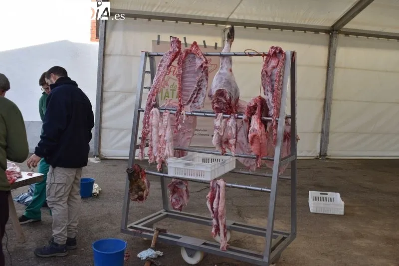 Foto 10 - La matanza en Encinas de Arriba une a m&aacute;s de 300 personas