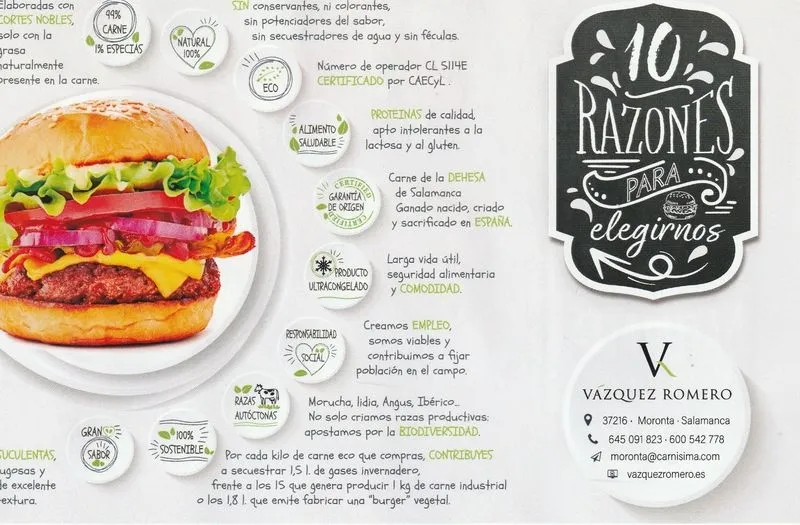 Vázquez Romero y Carnísima, una fusión excelente de carne de la Dehesa de Salamanca