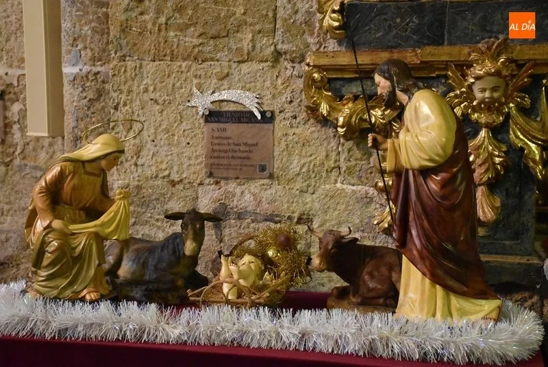 El obispo José Luis Retana en la misa de Navidad en la Catedral de Ciudad Rodrigo. Foto David Rodríguez
