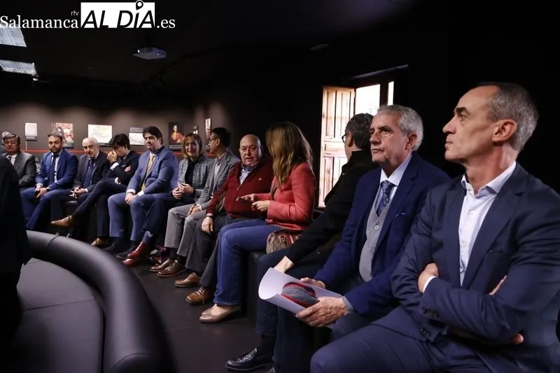 Inauguración del Centro de Educación Financiera Edufinet de Salamanca, una iniciativa promovida por el Proyecto Edufinet de Unicaja, con la colaboración de la Fundación Caja Duero. Foto de David Sañudo