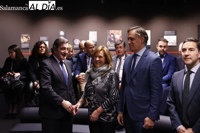 Inauguración del Centro de Educación Financiera Edufinet de Salamanca, una iniciativa promovida por el Proyecto Edufinet de Unicaja, con la colaboración de la Fundación Caja Duero. Foto de David Sañudo
