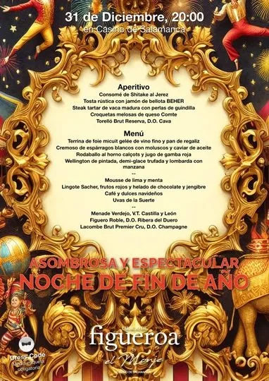 Esta es la programación del Casino de Salamanca para el mes de diciembre