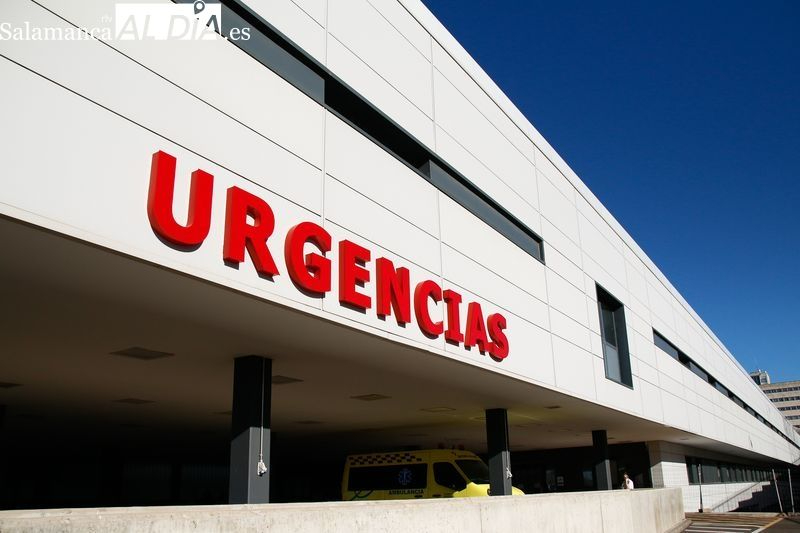 Foto de archivo de las urgencias del Hospital de Salamanca 