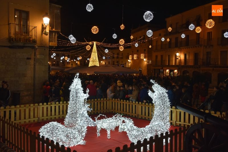 Iluminación navideña en Ciudad Rodrigo 