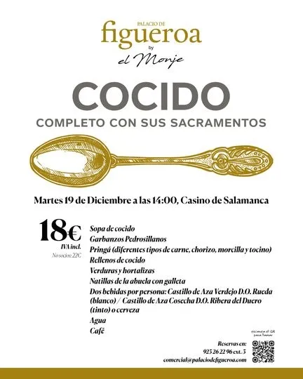 Esta es la programación del Casino de Salamanca para el mes de diciembre