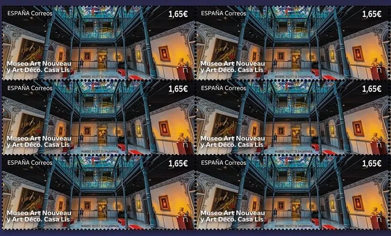 El Museo Casa Lis de Salamanca protagoniza un sello homenaje de Correos