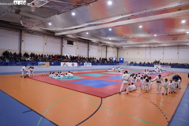 Villares de la Reina acoge la primera jornada de judo en los Juegos Escolares con 500 participantes