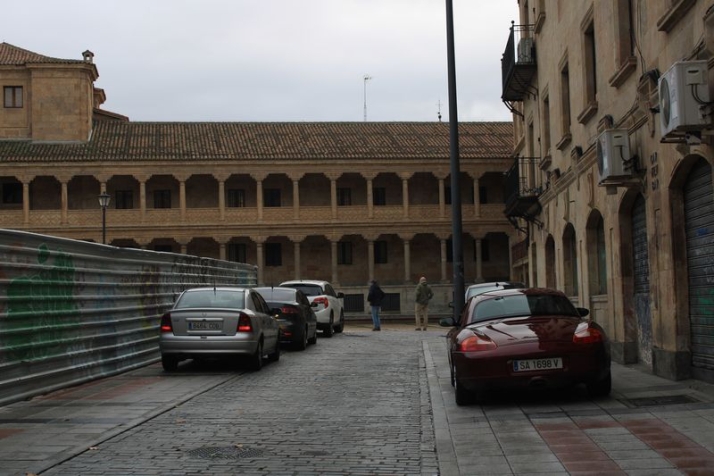 Zona de altas emisiones en Salamanca