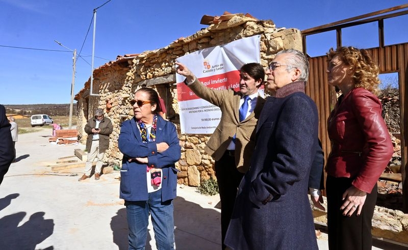 La Junta ultima las obras de emergencia de las viviendas afectadas por incendios forestales